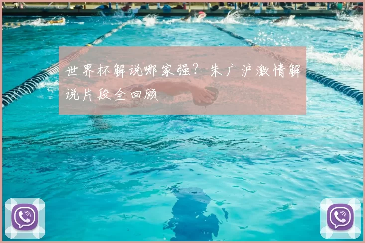 世界杯解说哪家强？朱广沪激情解说片段全回顾