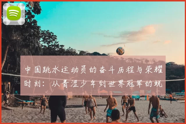 中国跳水运动员的奋斗历程与荣耀时刻：从青涩少年到世界冠军的蜕变