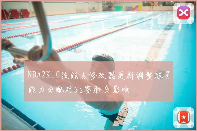 NBA2K10技能点修改器更新调整球员能力分配对比赛胜负影响